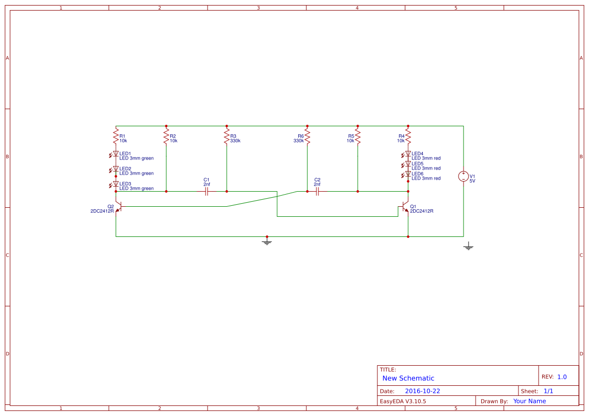 astable multivibrator disco Resources - EasyEDA
