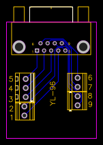PCB_Convertiseur DB9 Josias Resources - EasyEDA