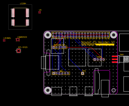 RPI GNSS IMU header Resources - EasyEDA