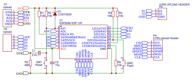 esp12f Resources - EasyEDA