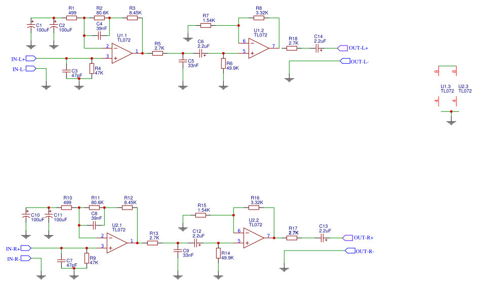 preamp 1234a Resources - EasyEDA