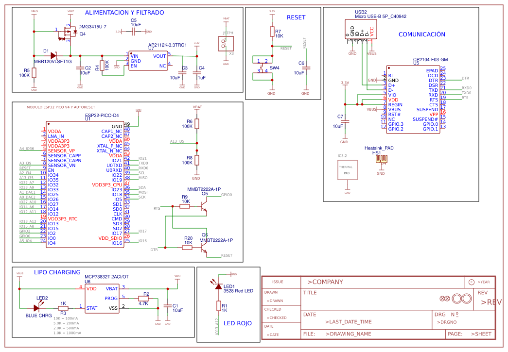 ESP32-3v3-Battery Resources - EasyEDA
