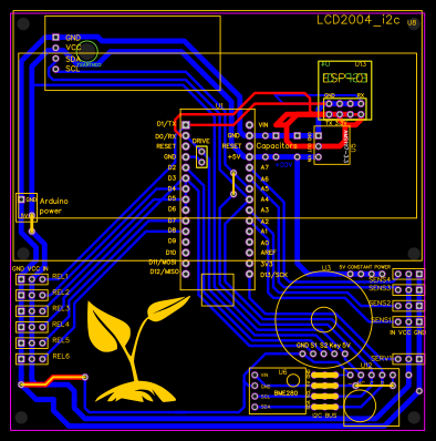 GyverControl PCB IoT Resources - EasyEDA