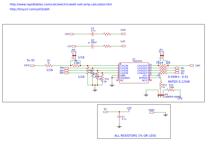 N64 RGB Resources - EasyEDA