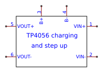 tp4056 charging and step up module Resources - EasyEDA