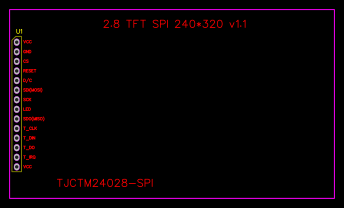TOUCH OLED 2.8INCH ILI9341 COPY COPY COPY Resources - EasyEDA