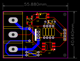 PCB_AC Dimmer with ZC and PSM v03 Resources - EasyEDA