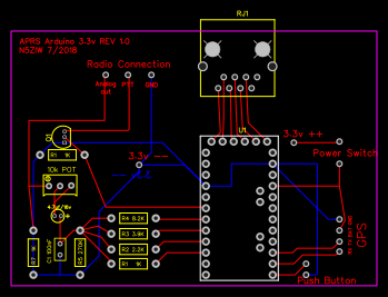 APRS 3.3v REV 1.0 PCB Resources - EasyEDA