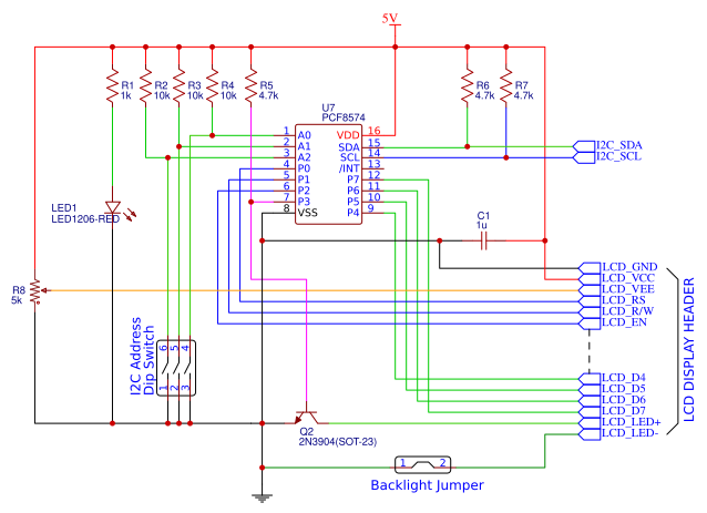 [fabricação lote 3] I2C interface Resources - EasyEDA