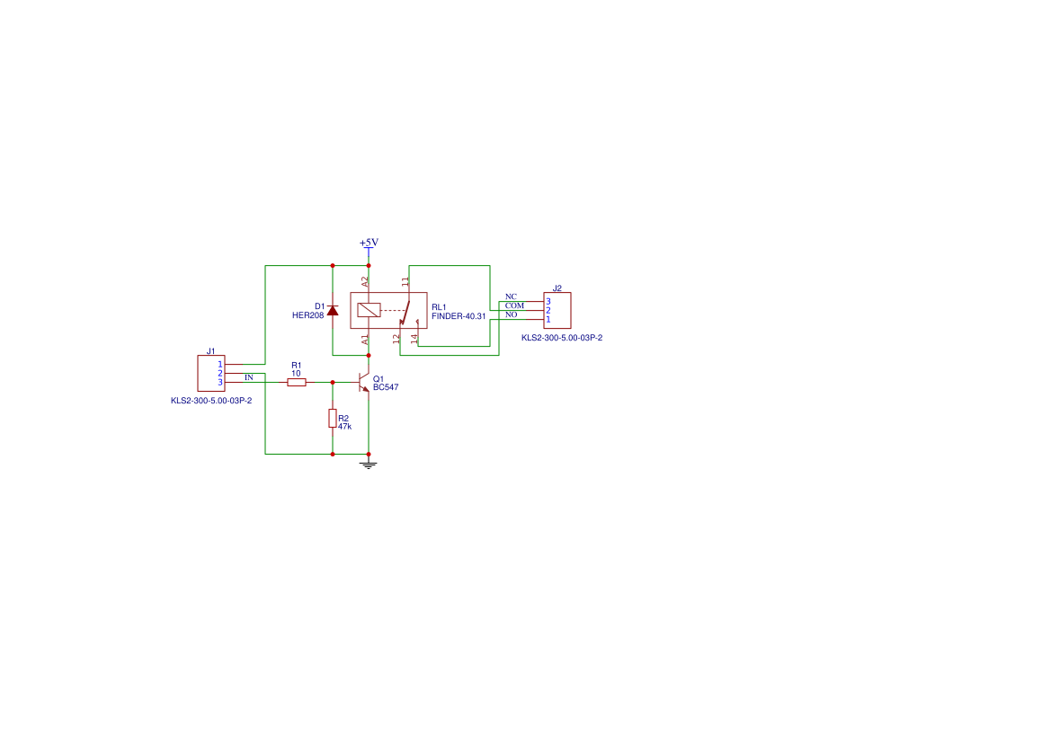 1-channel relay module Resources - EasyEDA