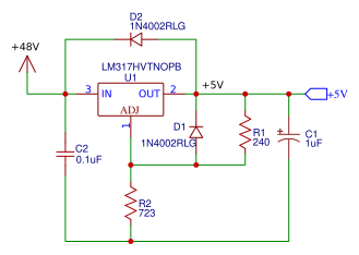 48-5V Step Down Resources - EasyEDA