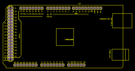my ARDUINO MEGA 256 Resources - EasyEDA