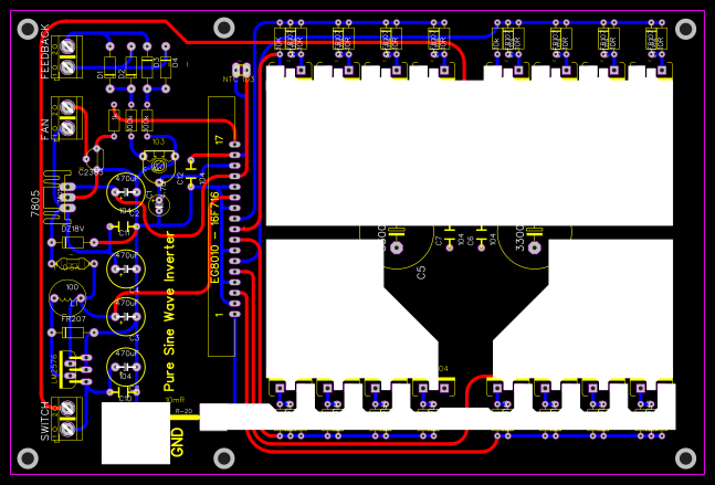 Inverter 16 Mosfets senoidal egs002 Resources - EasyEDA