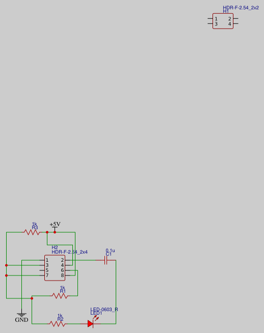 Simple LED Blinker using 555 Timer IC Resources - EasyEDA
