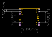 Pam8403 Module Easyeda PAM8403 AMPLIFICATEUR FOOTPRINT Resources - EasyEDA