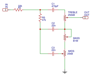 Tone Control 3 Way Resources - EasyEDA