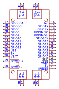 DC MOTOR STEPPER FEATHERWING WITH MOTOR BLOCK FINAL Resources - EasyEDA