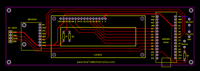 DIY_Digital_Distance_Area_and_Angle_Meter Resources - EasyEDA