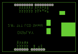 2.8 INCH TFT LCD SHIELD Resources - EasyEDA