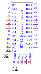 JDY-31 Bluetooth module Resources - EasyEDA
