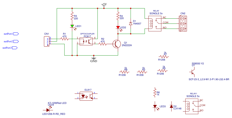 Relay 001 Resources - EasyEDA