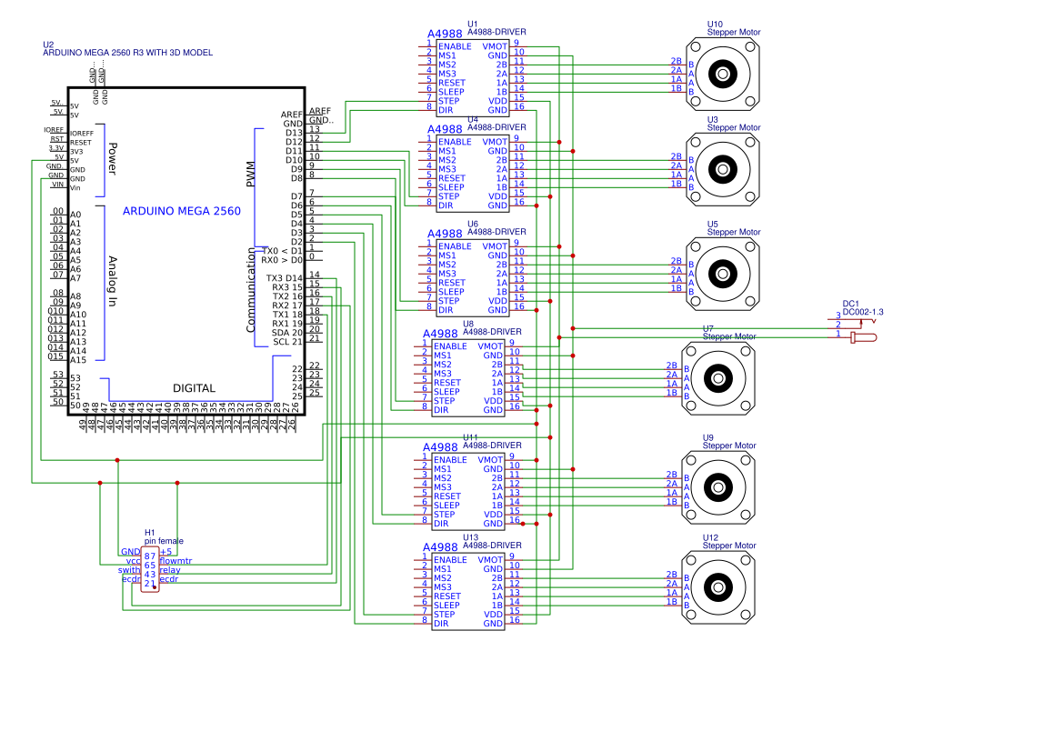 arduino mega to motor stepper Resources - EasyEDA