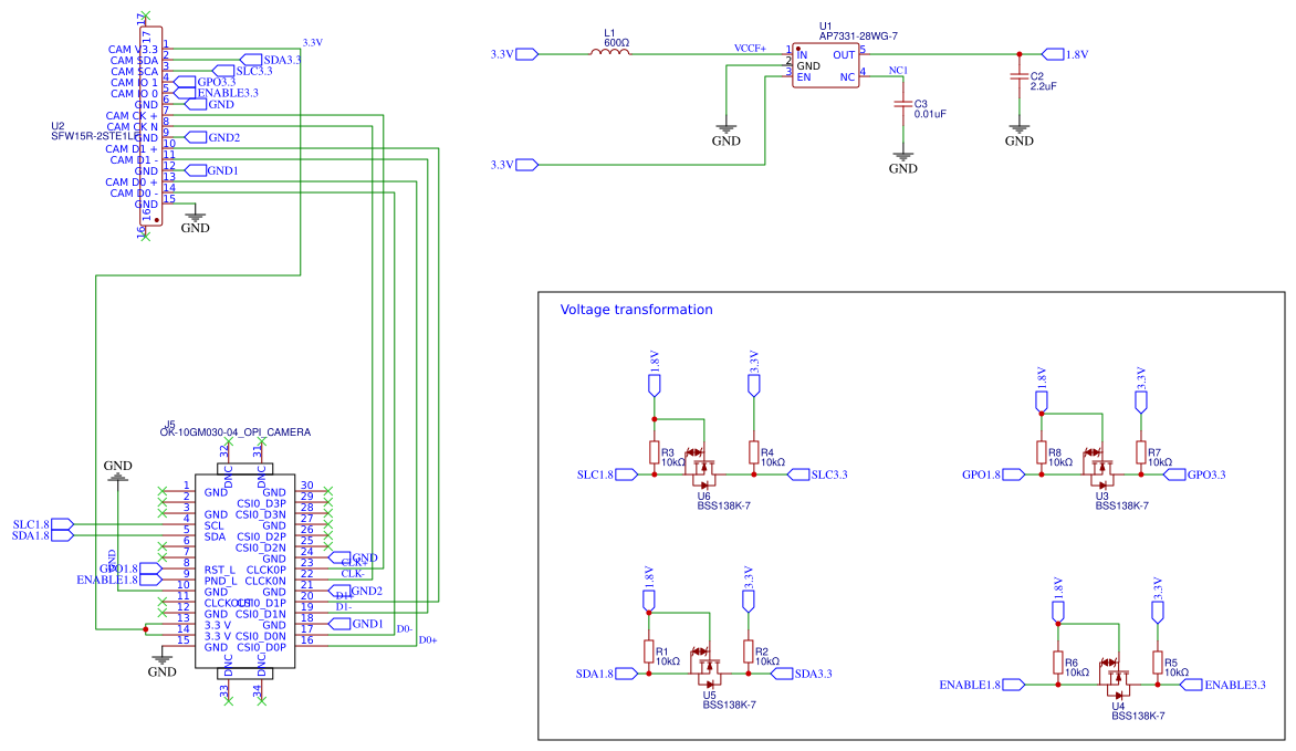 Mipi Adapter Straight Resources - EasyEDA