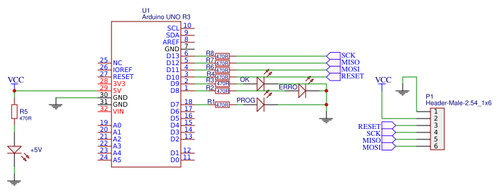 Gravador ATmega328P Esquematico Resources - EasyEDA