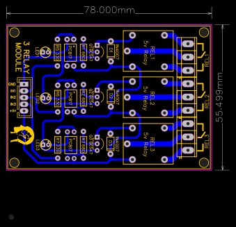 relay 3 Ch Resources - EasyEDA