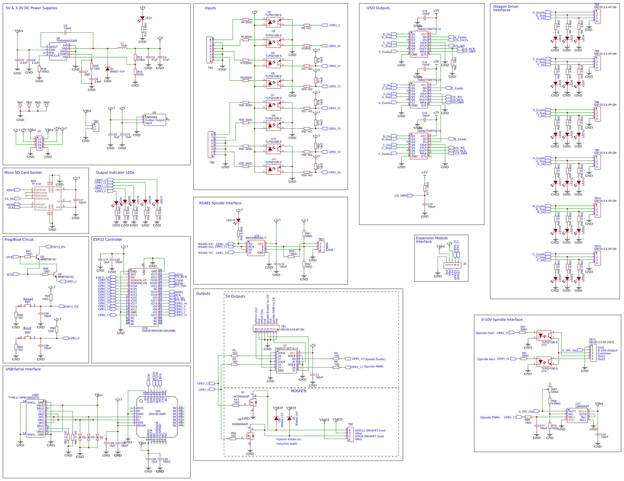 CNC GRBL Board Resources - EasyEDA