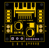 L298N DUAL H-BRIDGE MOTOR DRIVER MODULE_ATUALIZADA Resources - EasyEDA
