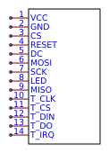 TFT 4" 480*320 ST7796S NO SD Resources - EasyEDA