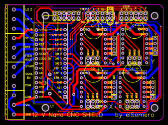 Arduino Nano Stepper Shield Resources - EasyEDA