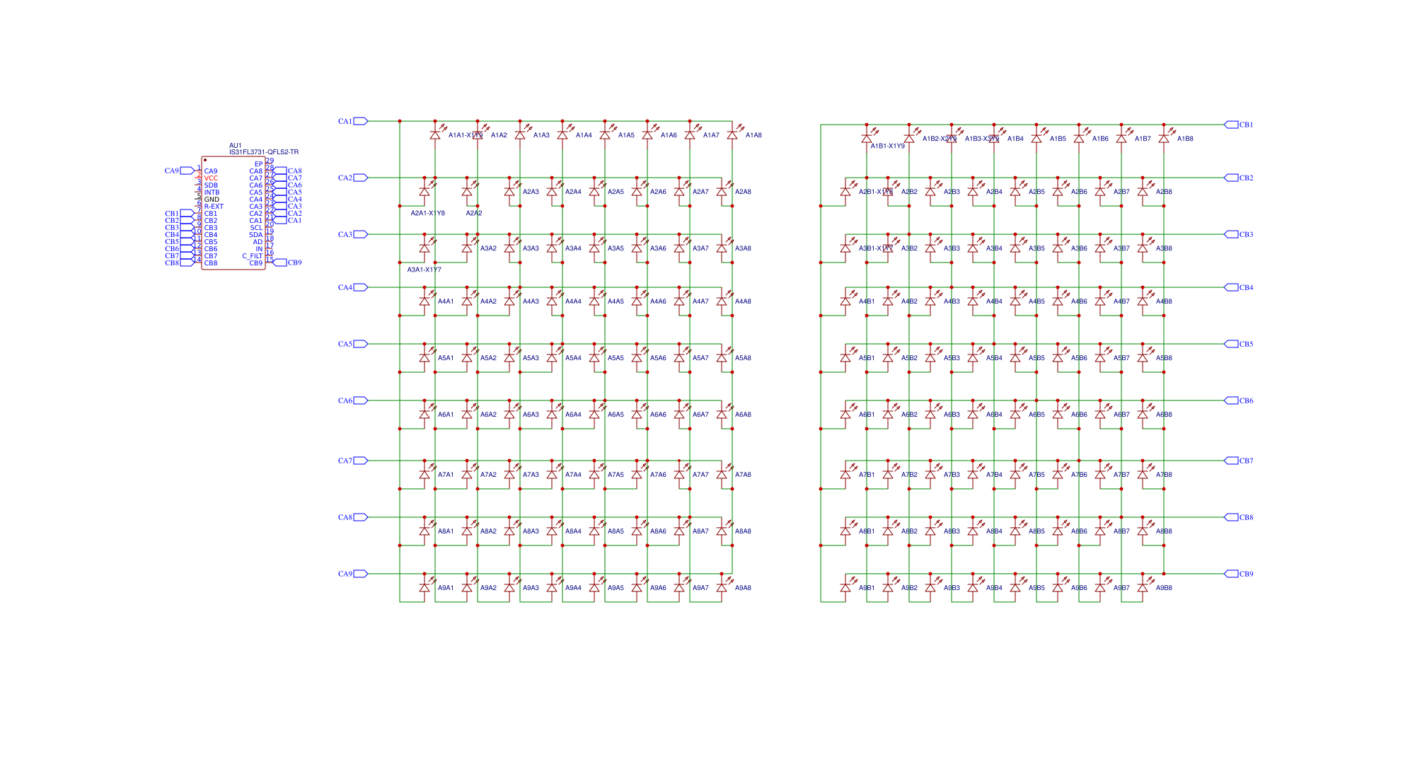 IS31FL GRID X1 Resources - EasyEDA