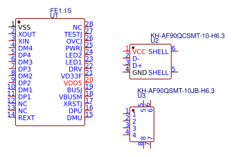 USB Hub Resources - EasyEDA