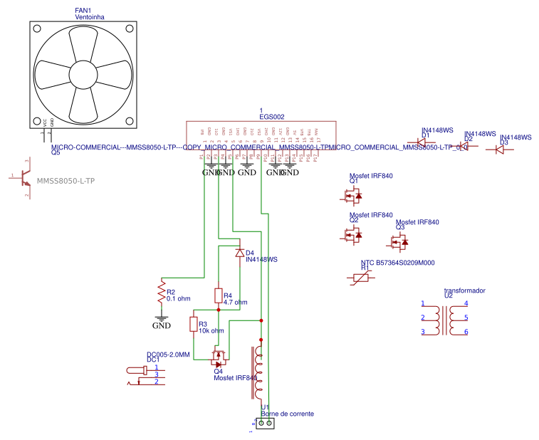 placa EGS002 Resources - EasyEDA