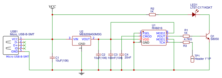 CAPACITIVE TOUCH LESS SENSOR Resources - EasyEDA