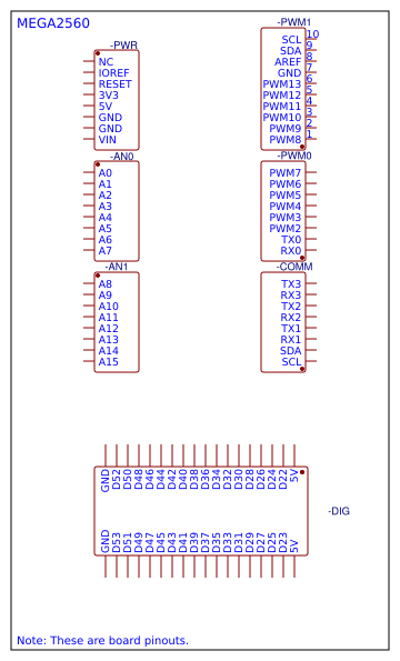 Male Header File Arduino Arduino Mega Male Headers v2 Resources - EasyEDA