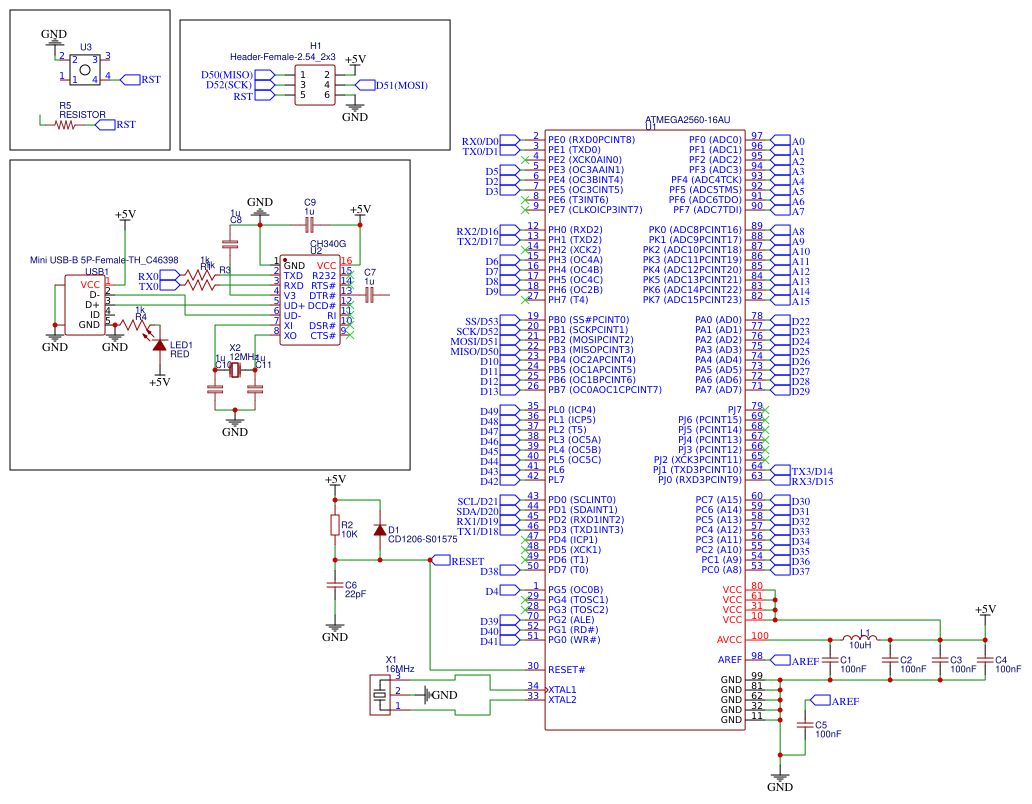 arduino mega Resources - EasyEDA