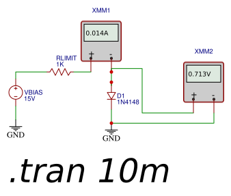 Question1 Forward Diode Mode Resources - EasyEDA