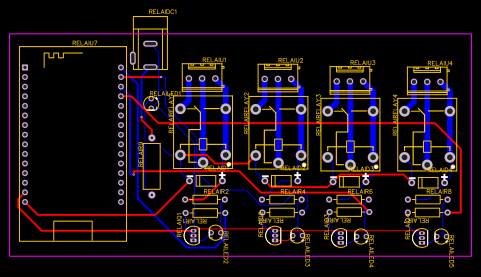 CARTE ESP32 AVEC 4 RELAIS Resources - EasyEDA