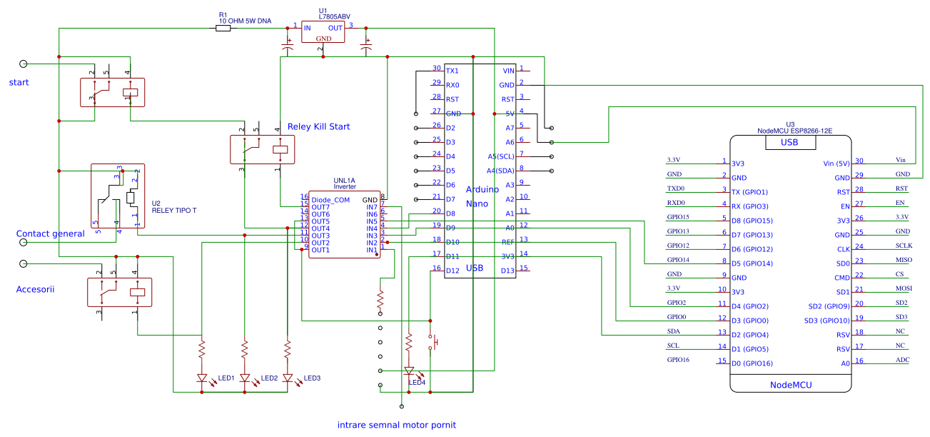 schema buton start cu arduino nano v3 Resources - EasyEDA