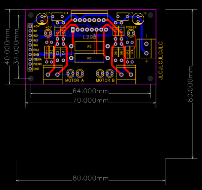 MOTOR DRIVER PCB Resources - EasyEDA