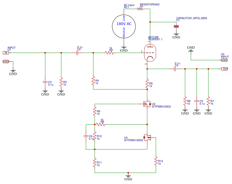 TUBE BUFFER JOKE Resources - EasyEDA