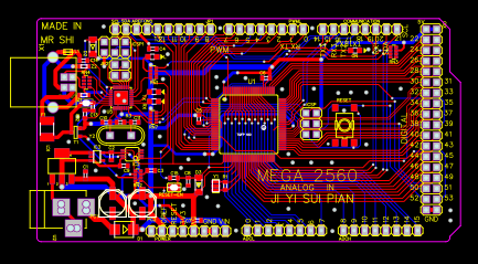 Arduino Mega 2560 board Resources - EasyEDA
