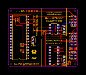 AVR_ProgrammerAdapterMaxi_v1.0 Resources - EasyEDA