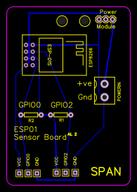 ESP-01 Board Resources - EasyEDA