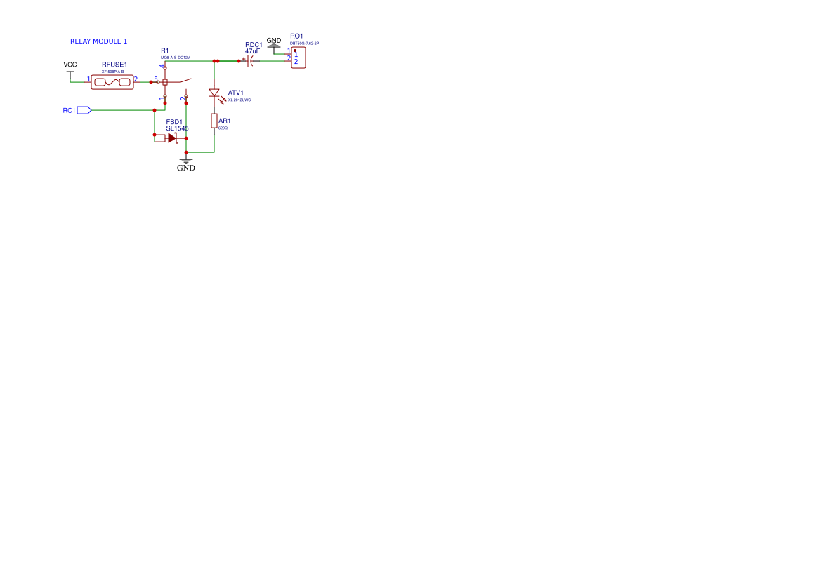 Relay Module Resources - EasyEDA