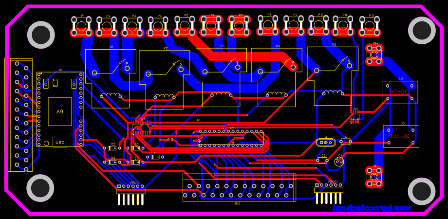 PCB_carte clavier uniquement_4 Resources - EasyEDA