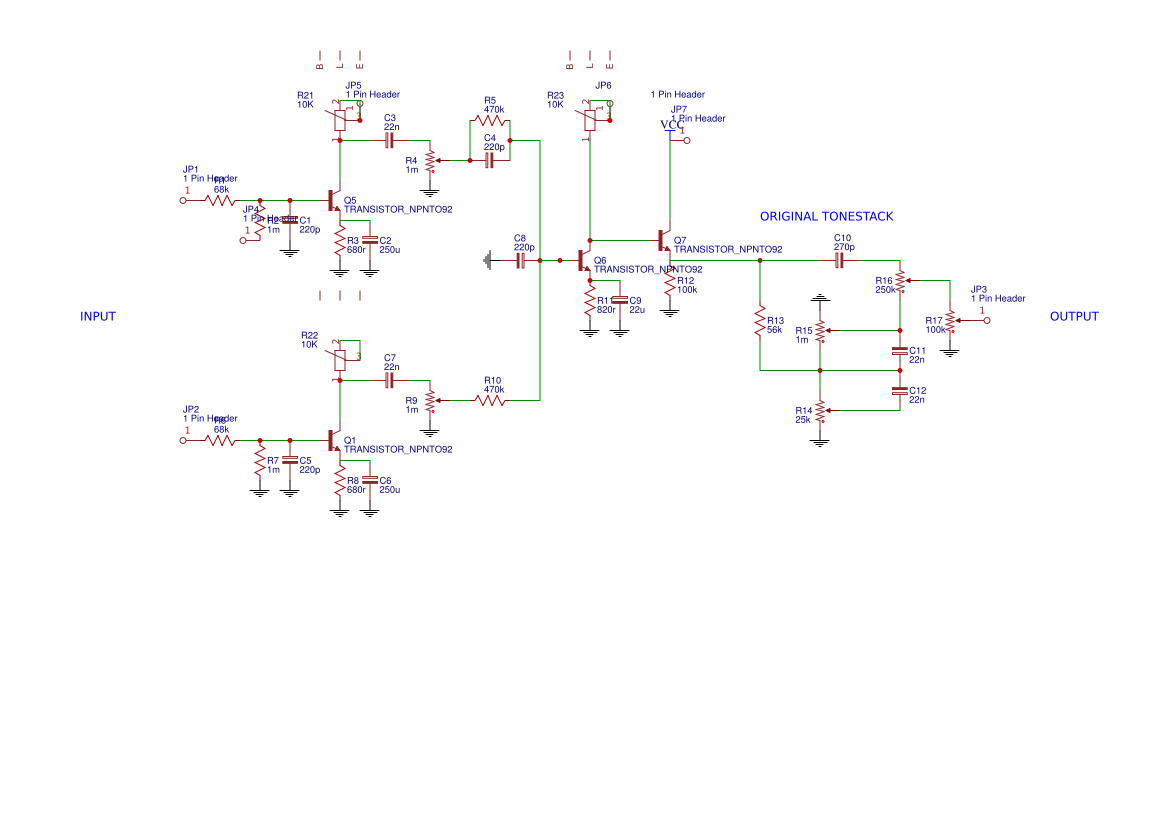 Sunn model T mosfet preamp Resources - EasyEDA